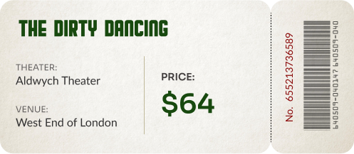 dirty dancing tickets