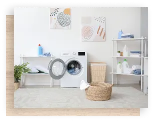 Laundry Rooms - vinyl sheet flooring - img new