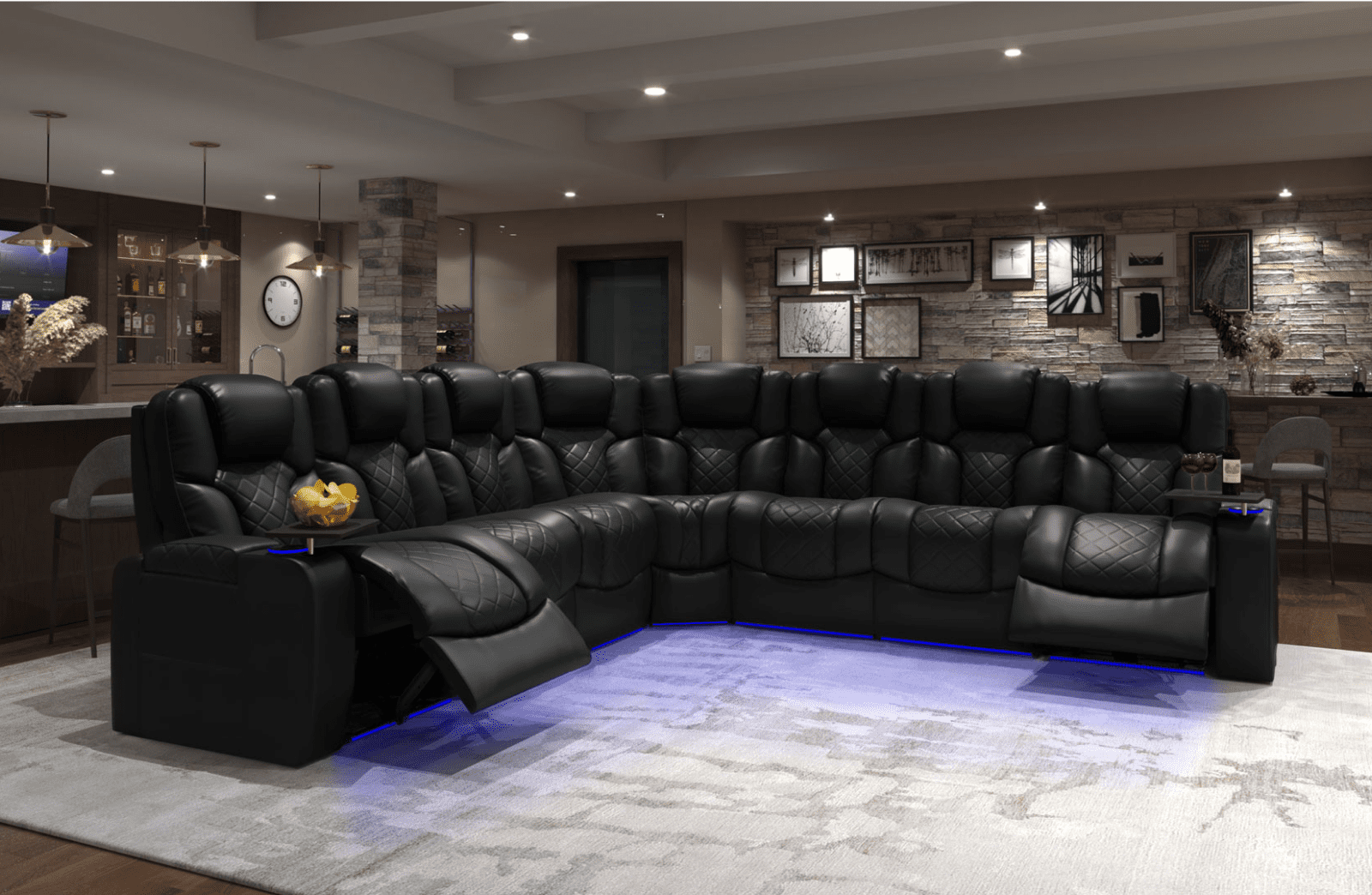 L-shaped-sectional