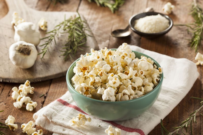 Rosemary popcorn