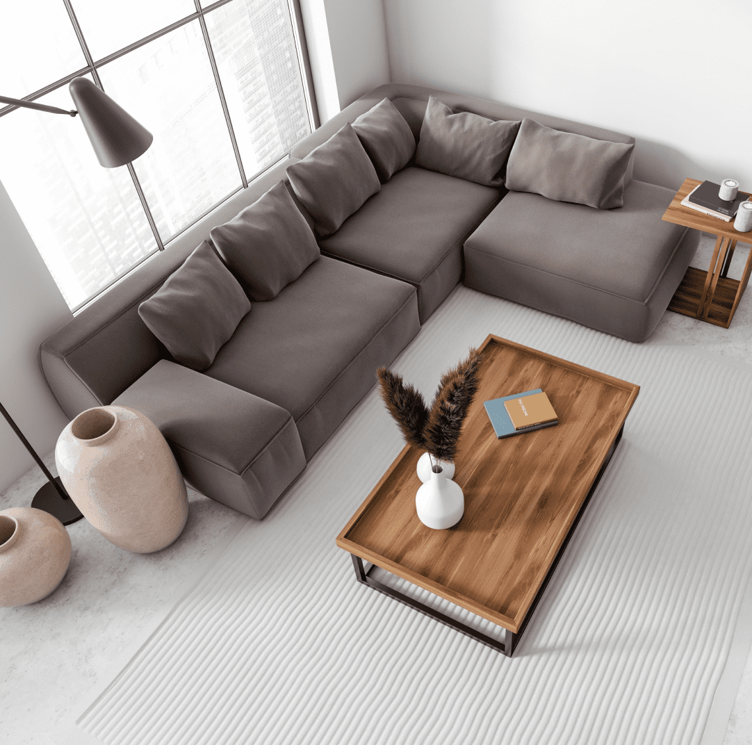 Small living areas - sofa