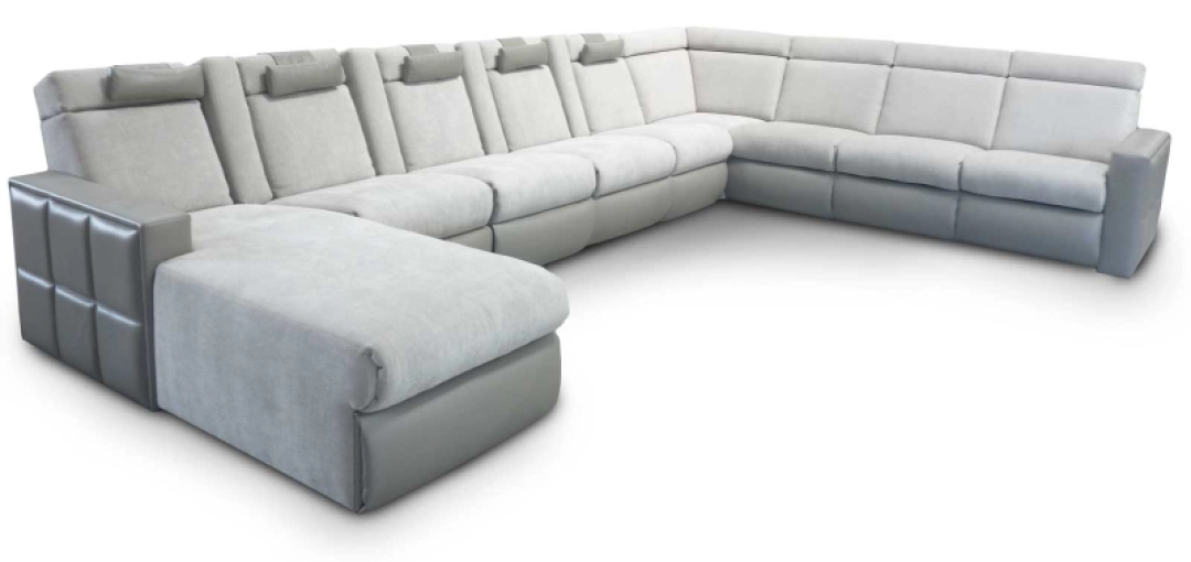 U-shaped sectional couch