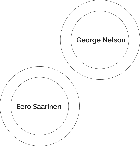 George Nelson and Eero Saarinen - img new