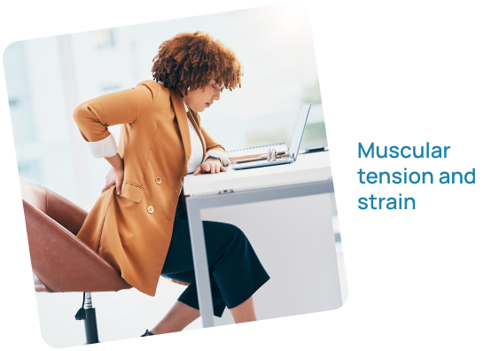Muscular tension and strain