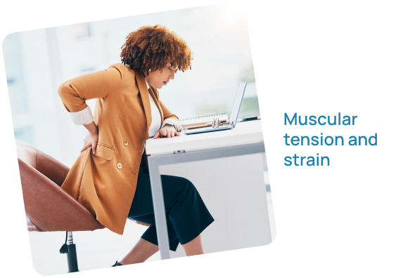 Muscular tension and strain
