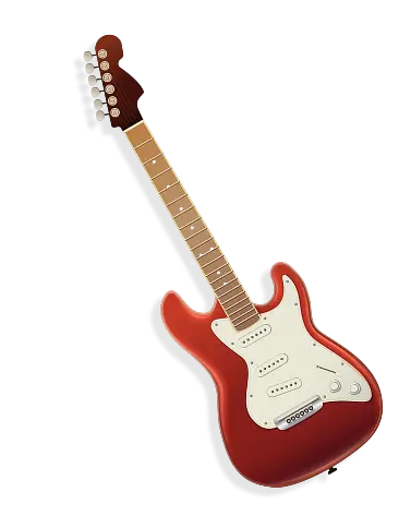 red guitar - img new