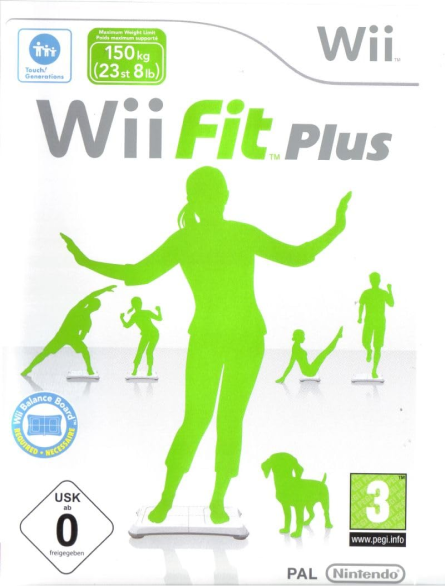 wii fit plus -poster