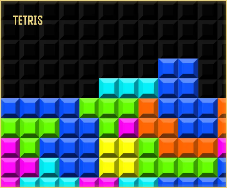 Tetris game - img new