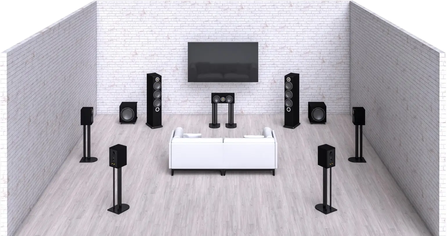 6+ speakers installed