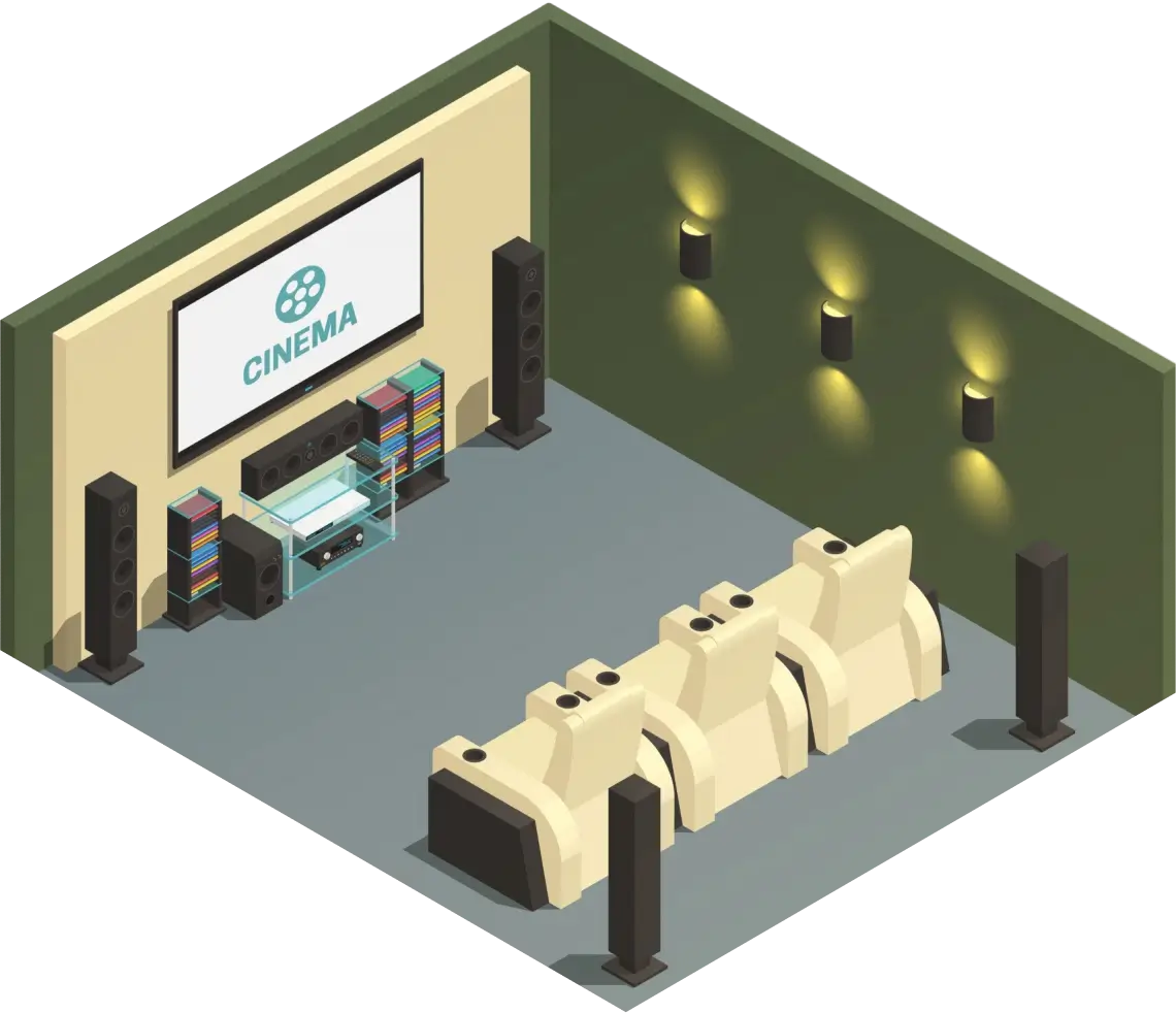 Average Revenue from Home Theater Projects in 2024