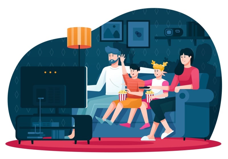 family-movie-night