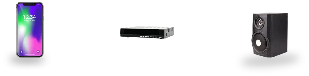 phone router and speaker