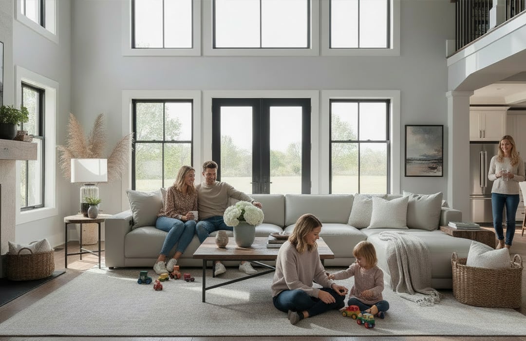 dove aria modular sectional