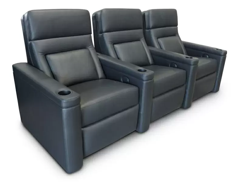 Fortress Nova Home Theater Seating, Non Leather Theater Seating