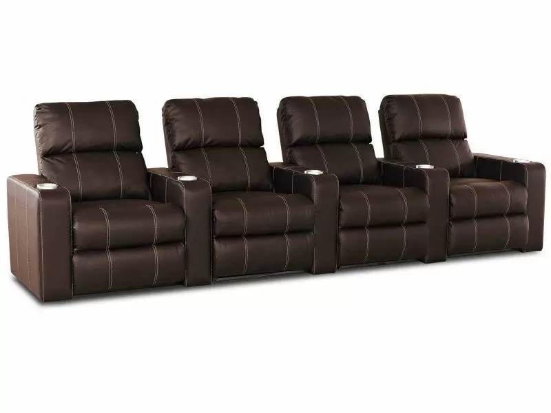 Klaussner 43503 Studio Home Theater Seating, Klaussner Leather Recliner