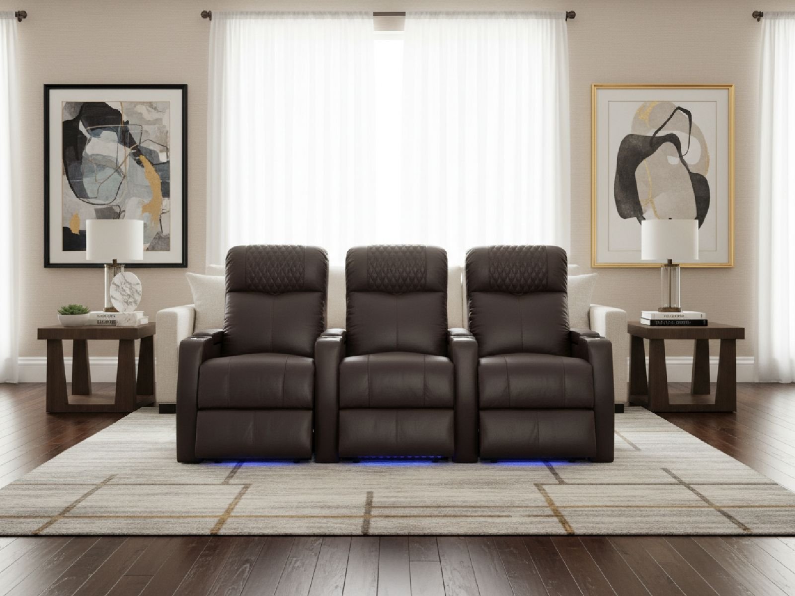 Octane Solace XS LHR | Heat & Massage | Space Saver Theater Seat