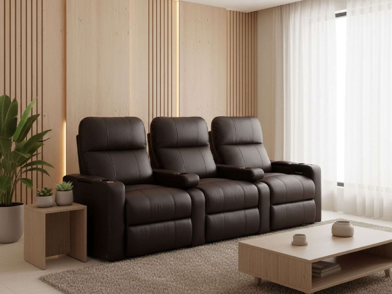 Octane Seating XL700 Turbo Theater Seating | Flip Up Arms | Power