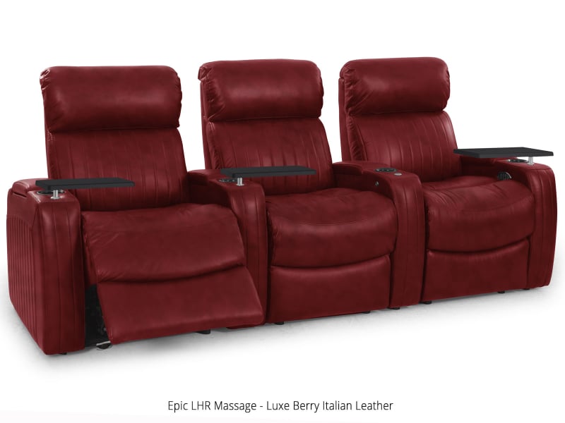 Octane Epic LHR | Heat & Massage Theater Seat Recliners | Custom