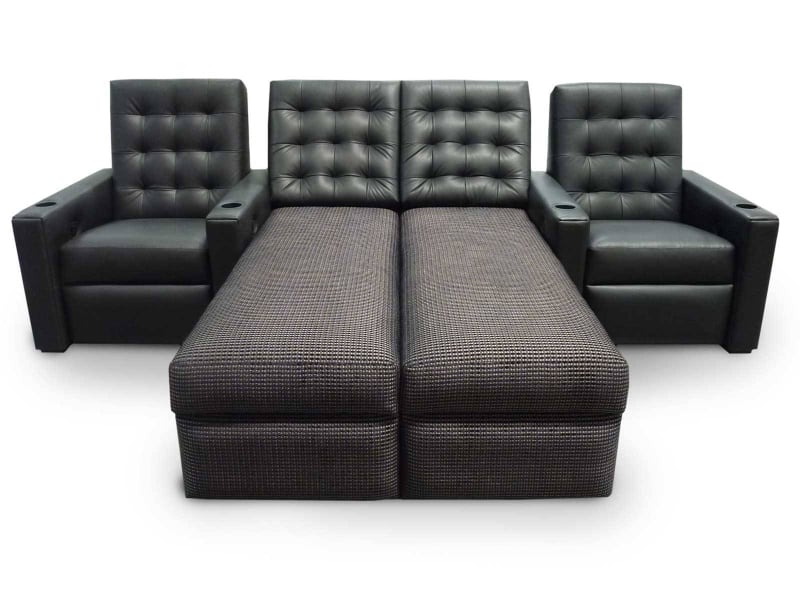 Chaise lounge theater seating sales