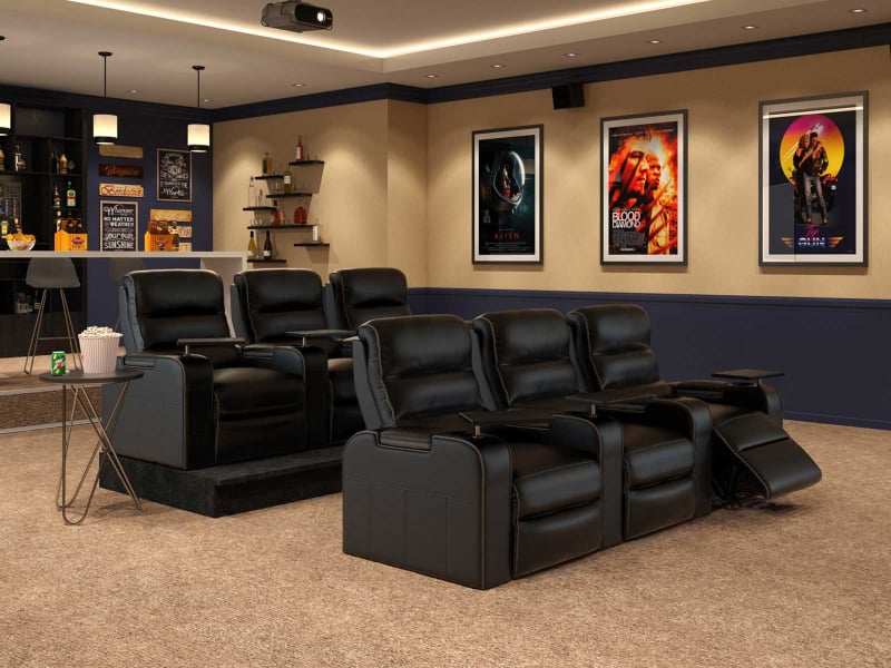 Home Theater Riser Platform Hardwood Frame x 45 Inches