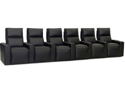 octane pillow hr 6 seat movie theater seating with motor headrest
