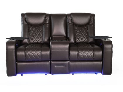 loveseat with console