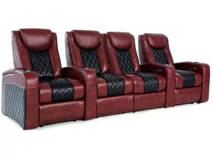 4 seat movie theater seating