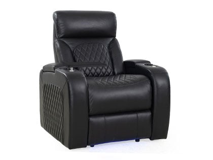 octane bliss lhr 1 seat seating with heat and massage
