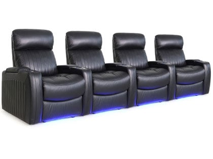 leather reclining cinema chairs