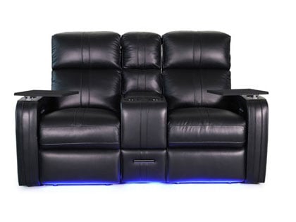 double recliner loveseat with console