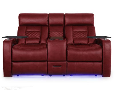 Flex HR Loveseat theater chairs for family room
