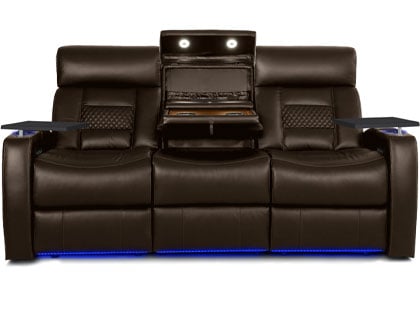 octane flex hr sofa with electric headrest
