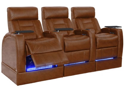 Flex HR best top leather home theater seats