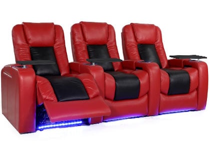 Grand HR red theater seating