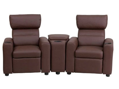 Kids Home Theater Recliner Set