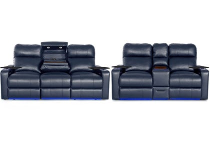reclining couch and loveseat
