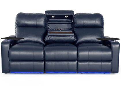 couch with cup holder
