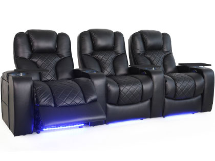 Vega LHR Max octane big and tall leather recliners