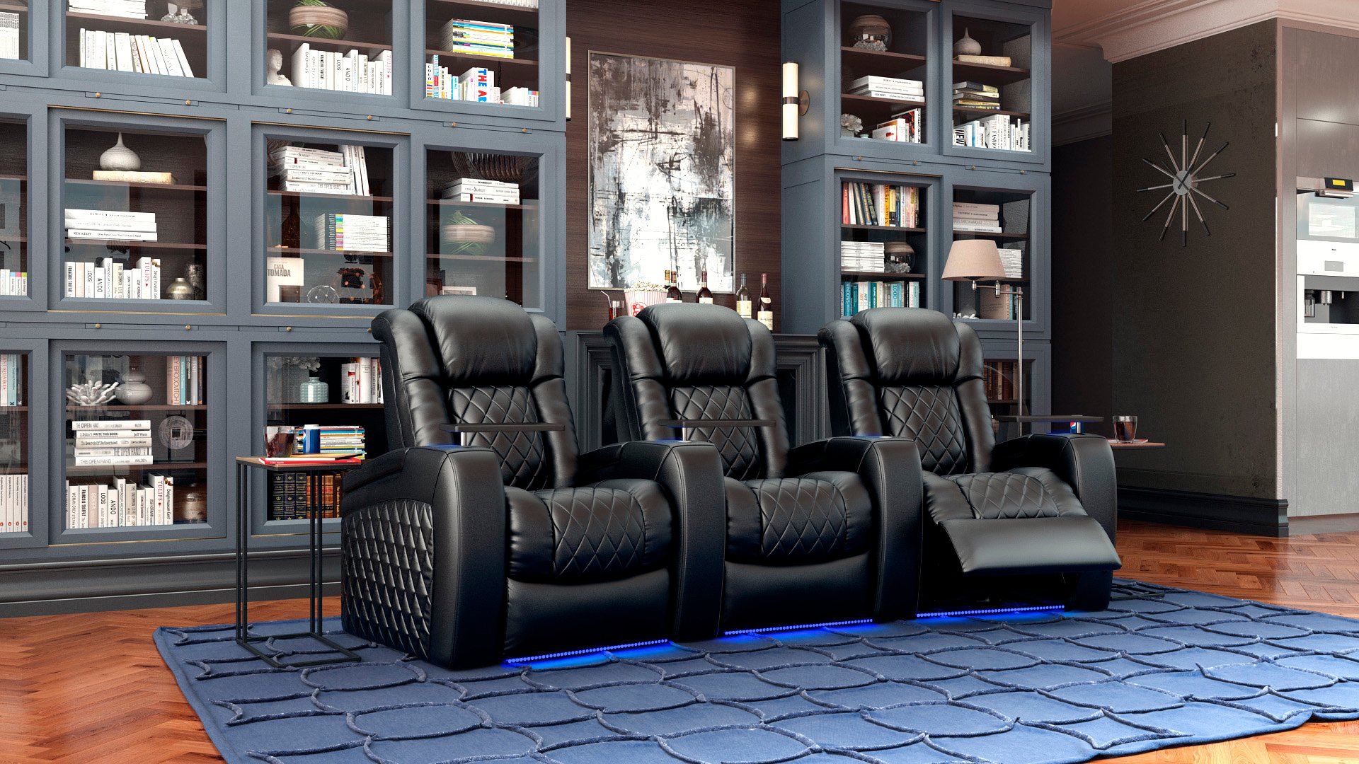 Gallery furniture theater seating sales