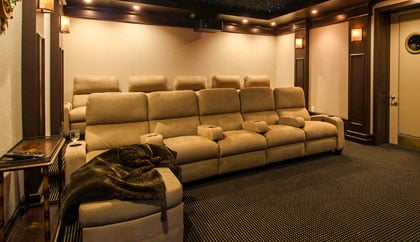 innovative themed home theater designs