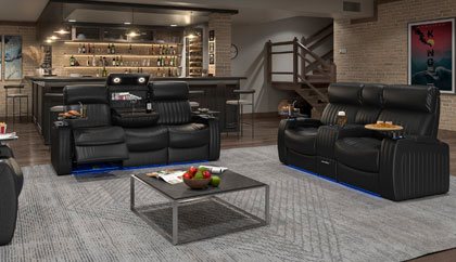 sofas with power lumbar and power headrest