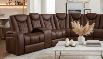 sectionals with heat & massage