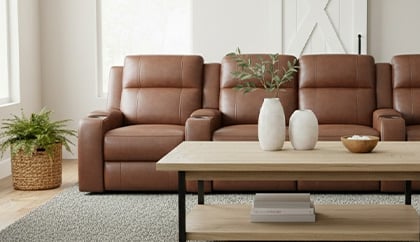 leather sectionals
