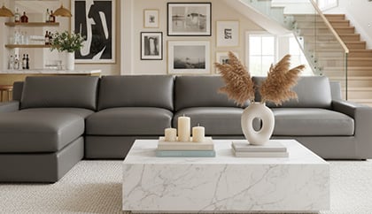 in stock and ready to ship sectionals