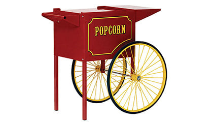 STARRYStir Crazy Movie Theater Popcorn Popper, Gourmet Popcorn Maker  Machine with Nonstick Popcorn Kettle, Measuring Tool and Popcorn Scoop for