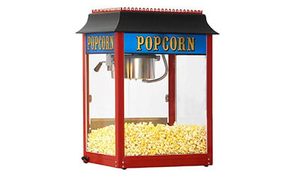 Popcorn Machines Carts, Stand Up Popcorn Machines