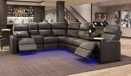 Home Theater Sectionals Room Sectional Sofas