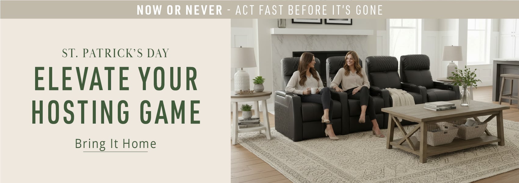 TheaterSeatStore.com St. Patrick's Day Sale Sale 2026