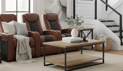 in stock and ready to ship home theater seating