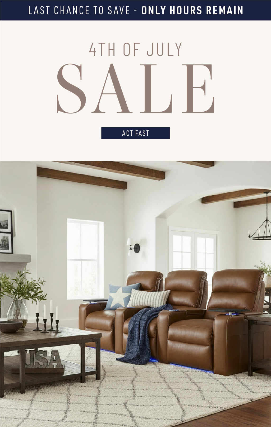 TheaterSeatStore.com 4th of July Sale 2026